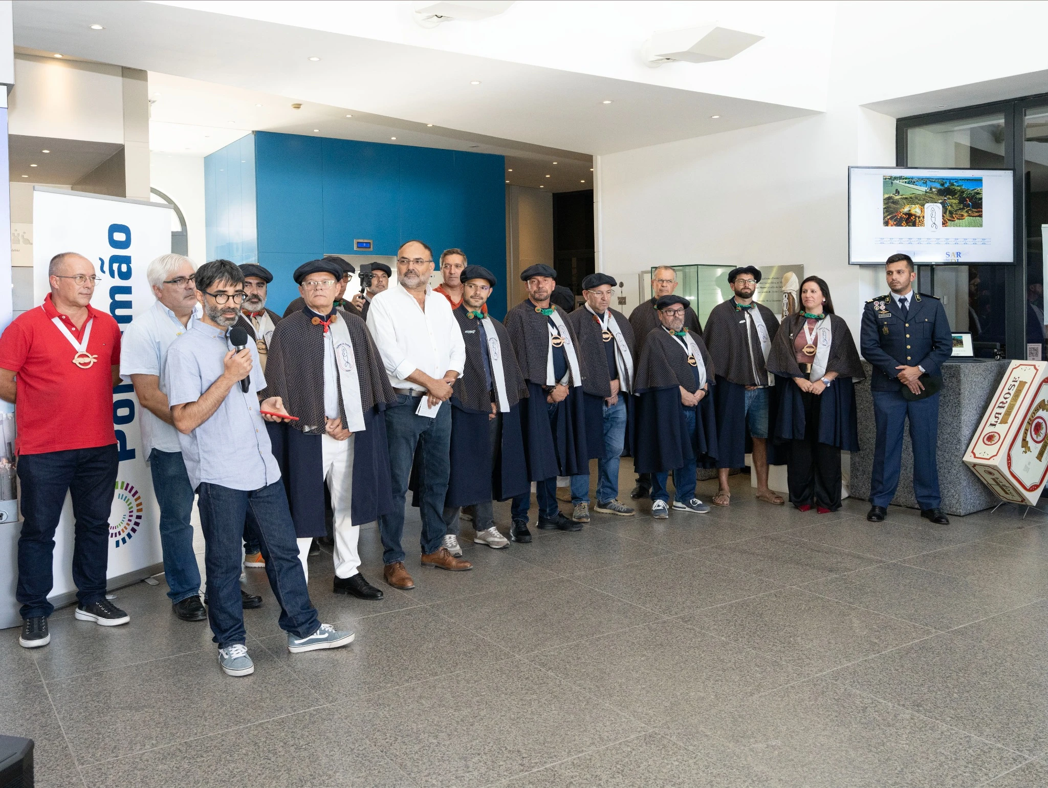 Inauguração da exposição Sardinha – o sem fim da pesca do cerco, no Museu de Portimão